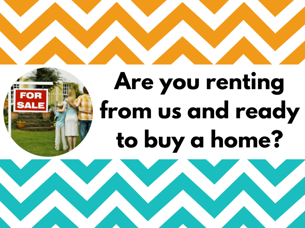 Renting but ready to buy? The agents at Dianne Perry & Company can help!